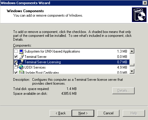 Windows 2003 R2 Terminal Server Setup | خرید فروش لایسنس | لایسنس ترمینال سرور 2003