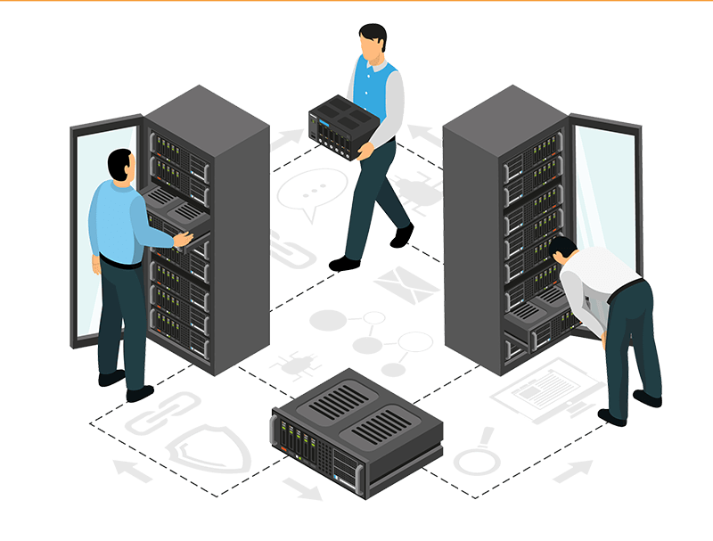 خدمات پشتیانی شبکه (Network support services) با کیفیت بالا و مطلوبیت دسترسی همیشگی مجموعه ما با هدف دسترسی پایدار به کامپیوترهای در شبکه و سرورها، تامین امنیت نرم افزاری