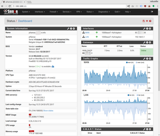 PFsense شیوه ای نوین و رایگان